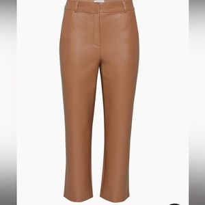 Aritzia Babaton Command Vegan Leather Pants